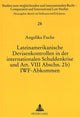 Book cover of: Lateinamerikanische Devisenkontrollen in der internationalen Schuldenkrise und Art. VIII Abschn. 2b) IWF-Abkommen