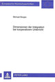 Book cover of: Dimensionen der Integration bei kooperativem Unterricht