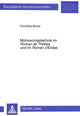 Book cover of: Motivierungstechnik im «Roman de Thebes» und im «Roman d'Eneas»