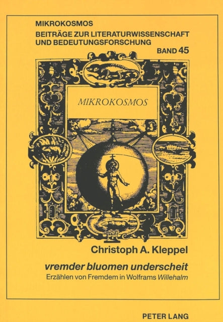 Book cover of: «vremder bluomen underscheit»