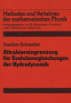 Book cover of: Attraktoreingrenzung fuer Evolutionsgleichungen der Hydrodynamik