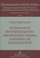 Book cover of: Schadensersatz bei Beeintraechtigung rechts- oder sittenwidriger Interessen im deutschen und franzoesischen Recht