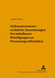 Book cover of: Einkommensteuerrechtliche Zurechnungen Bei Mittelbaren Beteiligungen an Personengesellschaften. By: Carmen Werner