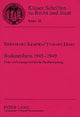 Book cover of: Bodenreform 1945-1949. By: Bernhard Kempen