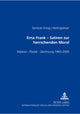 Book cover of: Erna Frank - Satiren Zur Herrschenden Moral. By: Erna Frank