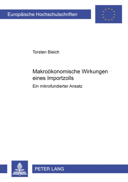 Book cover of: Makrooekonomische Wirkungen Eines Importzolls