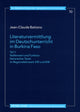 Book cover of: Literaturvermittlung im Deutschunterricht in Burkina Faso. By: Jean-Claudel Bationo