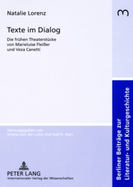 Book cover of: Texte im Dialog. By: Natalie Lorenz