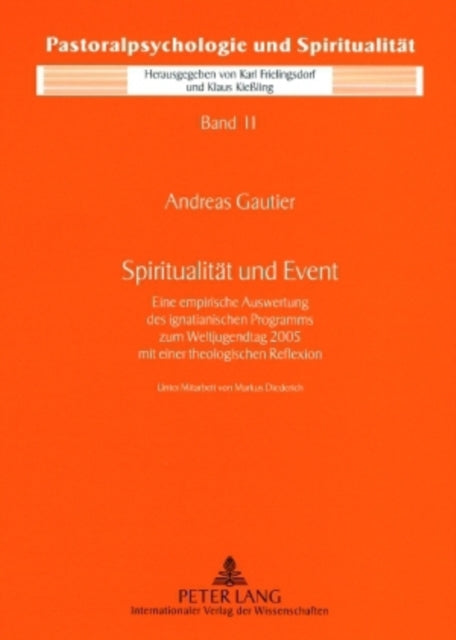 Book cover of: Spiritualitaet Und Event. By: Andreas Gautier