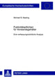 Book cover of: Publizitaetspflichten Fuer Vorstandsgehaelter. By: Michael B. Masling