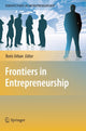 Book cover of: Frontiers in Entrepreneurship. By: Boris Urban