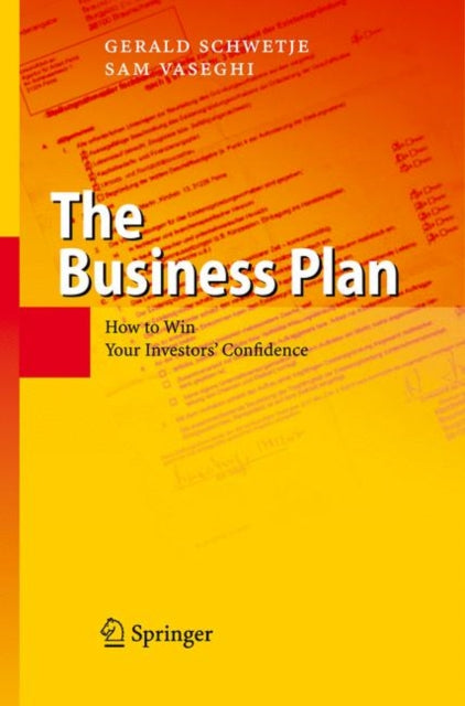 Book cover of: Business Plan. By: Gerald Schwetje