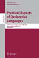 Book cover of: Practical Aspects of Declarative Languages. By: Manuel Carro