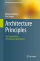 Book cover of: Architecture Principles. By: Danny Greefhorst