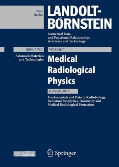 Book cover of: Medical Radiological Physics I