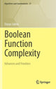 Book cover of: Boolean Function Complexity
