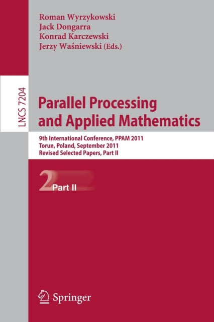 Book cover of: Parallel Processing and Applied Mathematics, Part II
