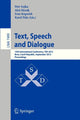 Book cover of: Text, Speech and Dialogue. By: Petr Sojka