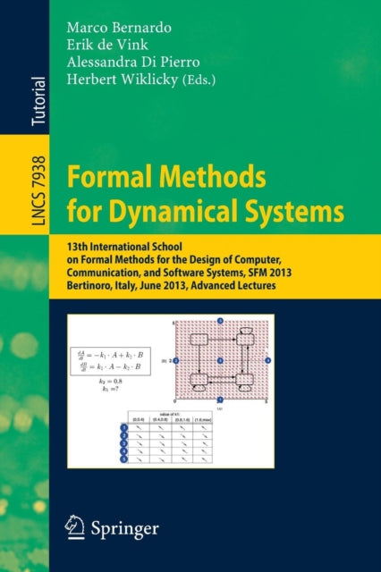 Book cover of: Formal Methods for Dynamical Systems