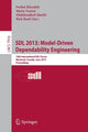 Book cover of: SDL 2013: Model Driven Dependability Engineering. By: Ferhat Khendek