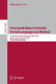 Book cover of: Structured Object-Oriented Formal Language and Method