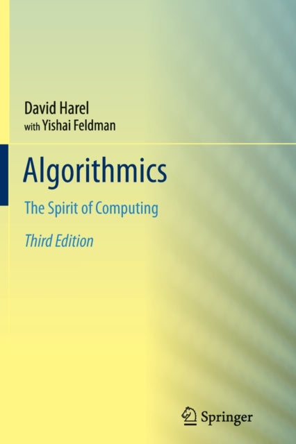 Book cover of: Algorithmics. By: David Harel