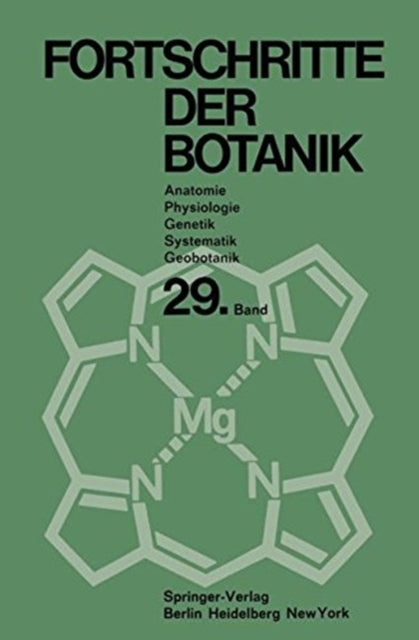 Book cover of: Fortschritte der Botanik. By: Heinz Ellenberg