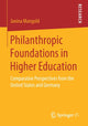 Book cover of: Philanthropic Foundations in Higher Education. By: Janina Mangold