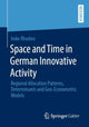 Book cover of: Space and Time in German Innovative Activity. By: Imke Rhoden