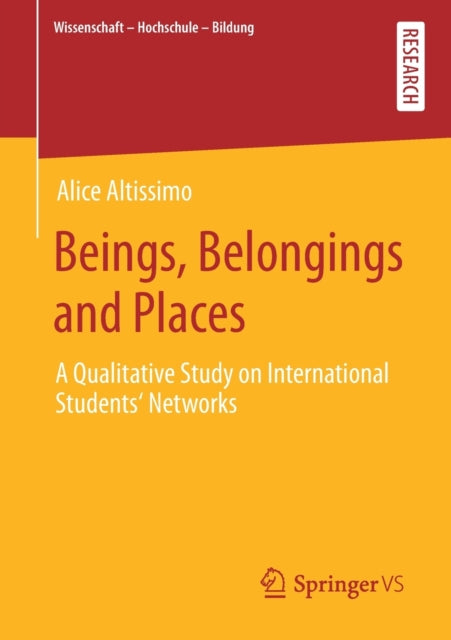 Book cover of: Beings, Belongings and Places. By: Alice Altissimo