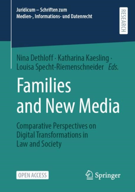 Book cover of: Families and New Media. By: Nina Dethloff