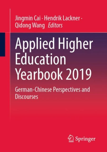 Book cover of: Applied Higher Education Yearbook 2019. By: Jingmin Cai