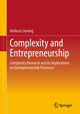 Book cover of: Complexity and Entrepreneurship. By: Andreas Liening