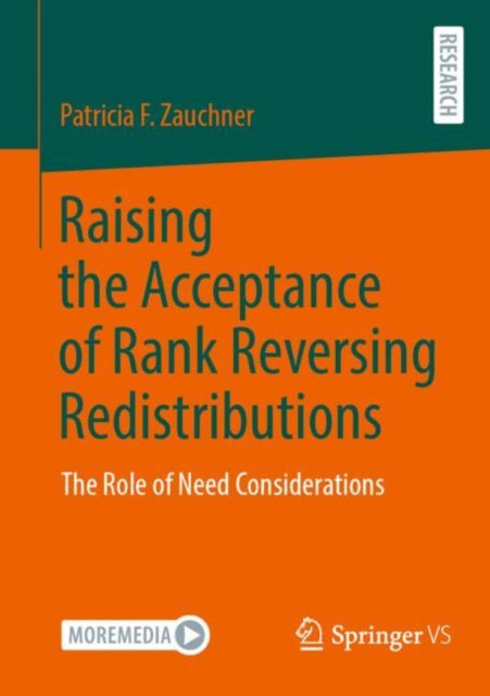 Book cover of: Raising the Acceptance of Rank Reversing Redistributions. By: Patricia F. Zauchner