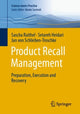 Book cover of: Product Recall Management. By: Sascha Raithel
