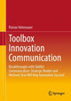 Book cover of: Toolbox Innovation Communication. By: Florian Hohenauer