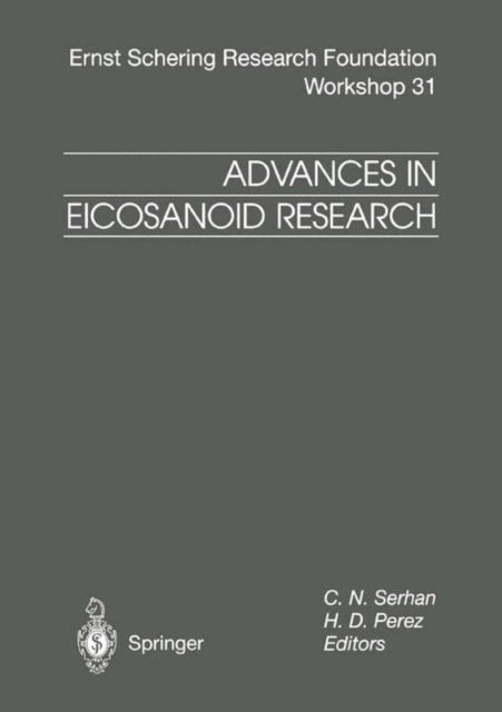 Book cover of: Advances in Eicosanoid Research. By: C.N. Serhan