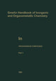 Book cover of: In Organoindium Compounds. By: B. Kalbskopf
