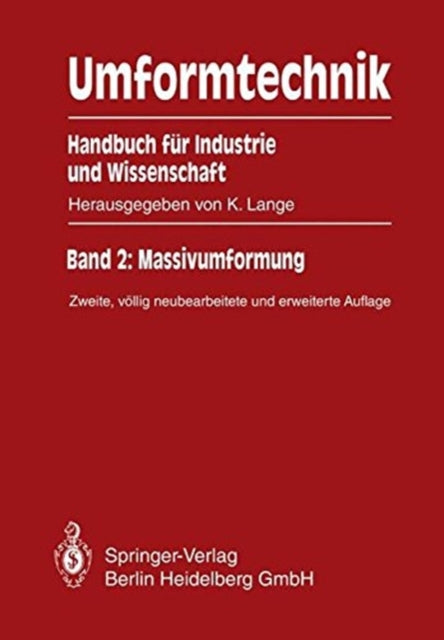 Book cover of: Umformtechnik Handbuch fur Industrie und Wissenschaft