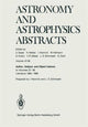 Book cover of: Author, Subject, and Object Indexes to Volumes 37–46. Literature 1984–1988. By: Astronomisches Recheninstitut Staff
