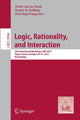Book cover of: Logic, Rationality, and Interaction. By: Wiebe van der Hoek