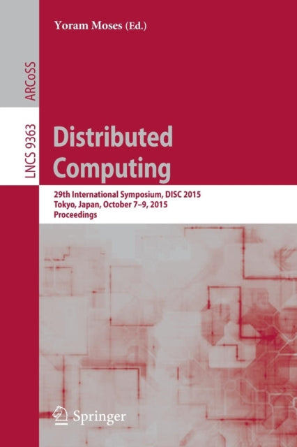 Book cover of: Distributed Computing. By: Yoram Moses