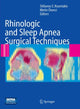 Book cover of: Rhinologic and Sleep Apnea Surgical Techniques. By: Stilianos E. Kountakis