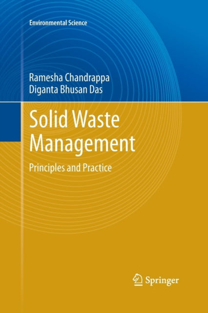 Book cover of: Solid Waste Management. By: Ramesha Chandrappa