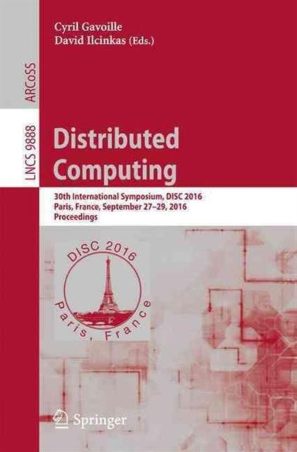 Book cover of: Distributed Computing. By: Cyril Gavoille