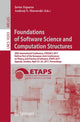 Book cover of: Foundations of Software Science and Computation Structures. By: Javier Esparza