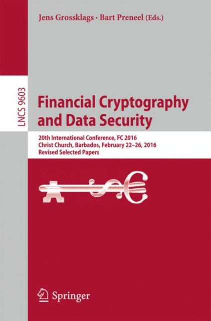 Book cover of: Financial Cryptography and Data Security. By: Jens Grossklags
