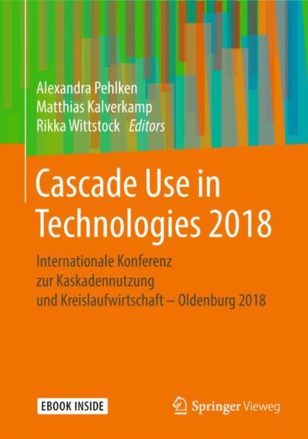 Book cover of: Cascade Use in Technologies 2018. By: Alexandra Pehlken