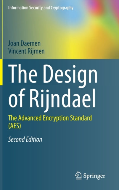 Book cover of: Design of Rijndael. By: Joan Daemen