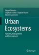 Book cover of: Urban Ecosystems